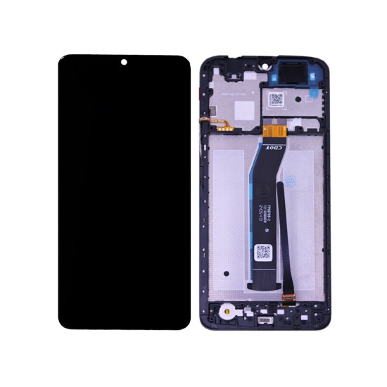 Touch+Display+Frame Xiaomi Redmi A3 4G Service Pack Preto